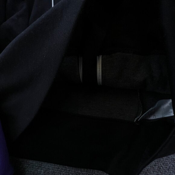 Nike Sportswear Track Jacket Girls Medium 8-10 Full Zip Purple Black Lined - Picture 11 of 15